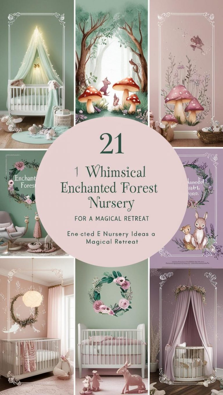 21 Whimsical Enchanted Forest Nursery Ideas for a Magical Retreat ...
