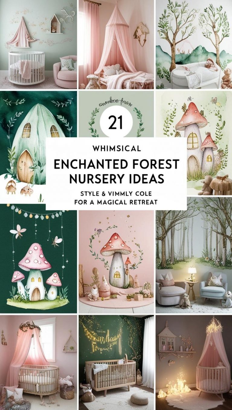 21 Whimsical Enchanted Forest Nursery Ideas for a Magical Retreat ...