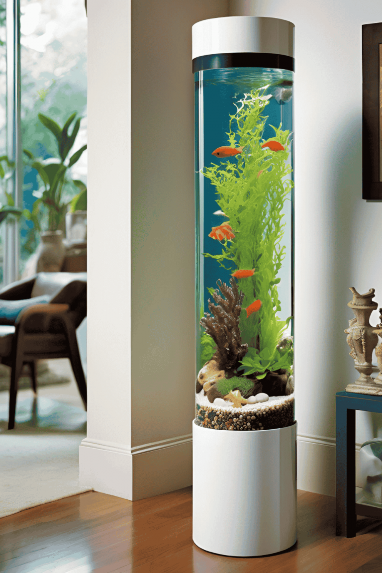 Picture of 28 Stunning Indoor Aquarium Design Ideas for Your Living Space - Spesh View