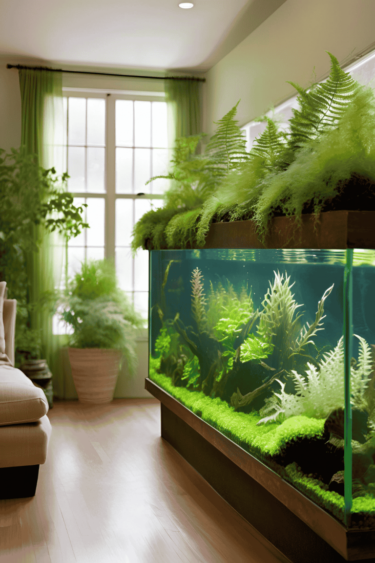 28 Stunning Indoor Aquarium Design Ideas for Your Living Space - Spesh View