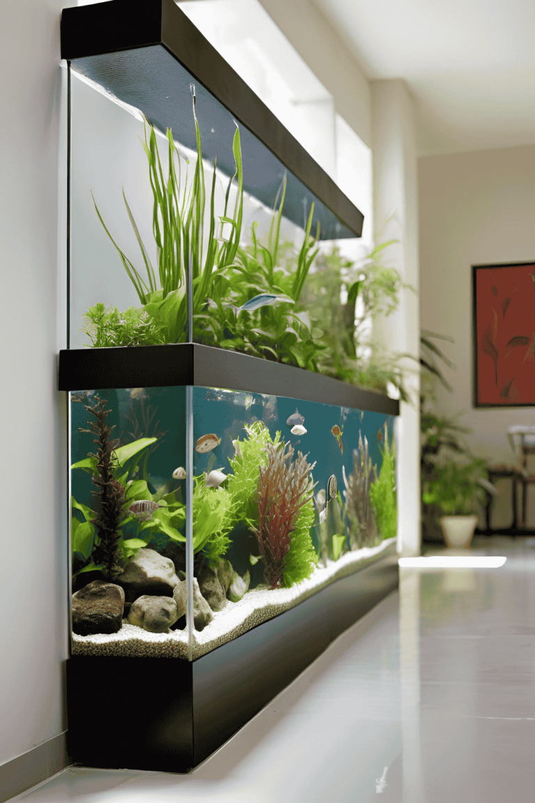 28 Stunning Indoor Aquarium Design Ideas for Your Living Space - Spesh View