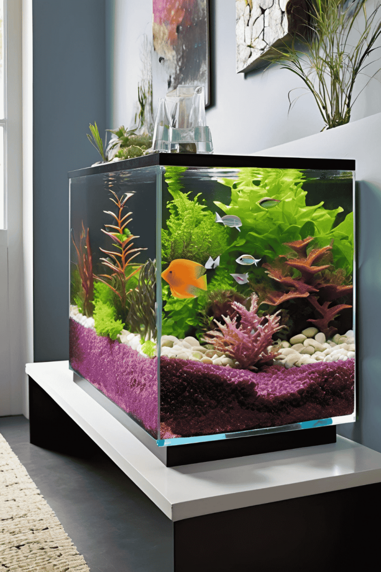 28 Stunning Indoor Aquarium Design Ideas for Your Living Space - Spesh View