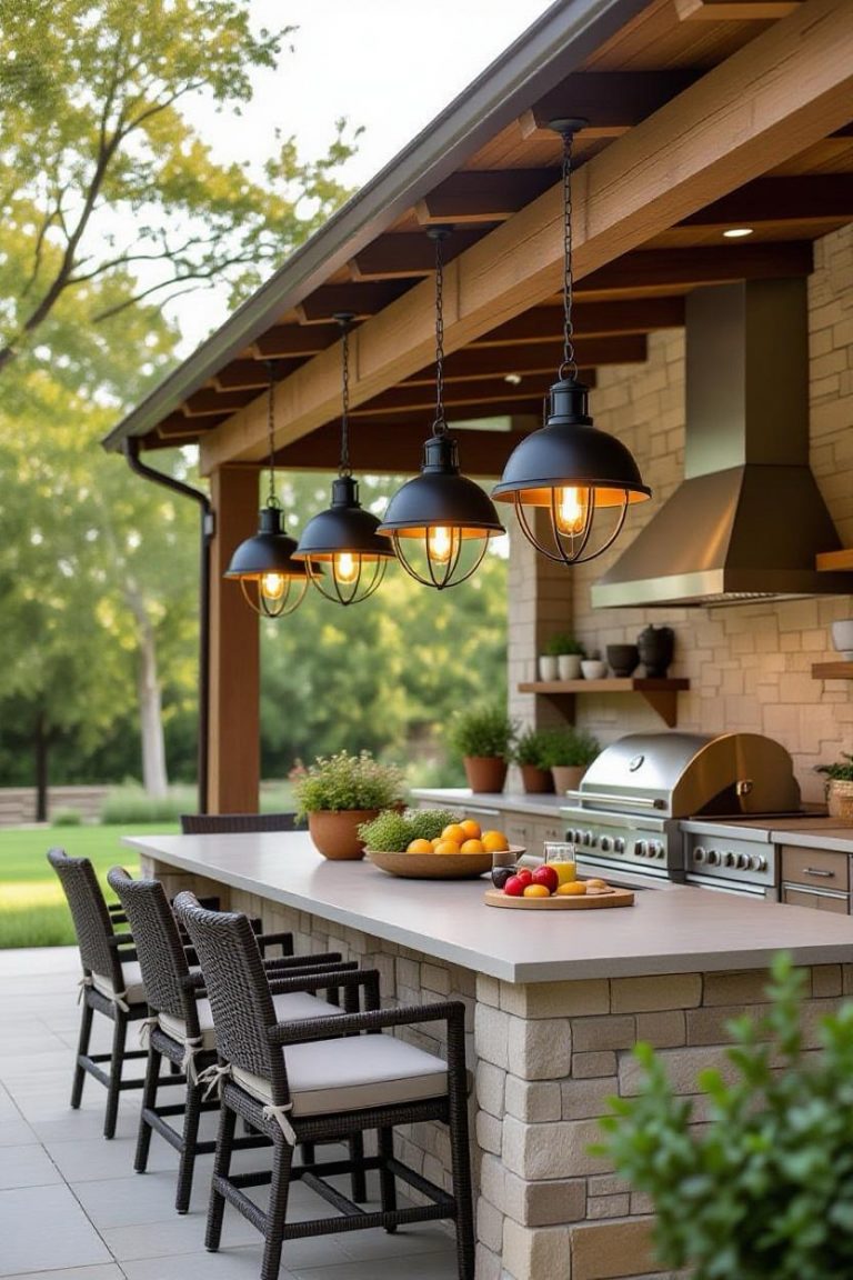 15 Farmhouse Outdoor Lighting Ideas That Bring Rustic Elegance to Your ...