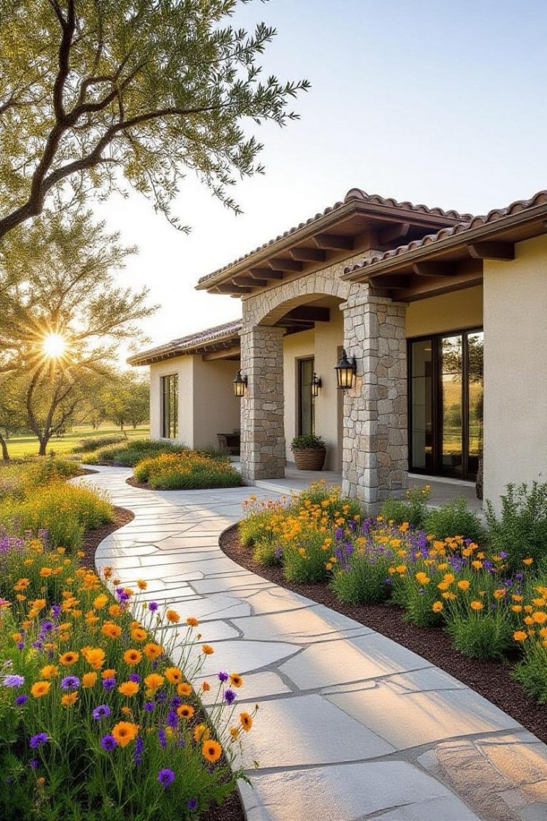 19 Stunning Ranch Style Home Exteriors for a Fresh Makeover - Spesh View