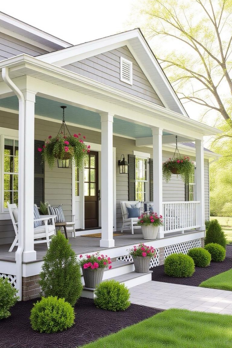 Open Style Ranch Back Porch 19 Stunning Ranch Style Home Exteriors for a Fresh Makeover - Spesh View