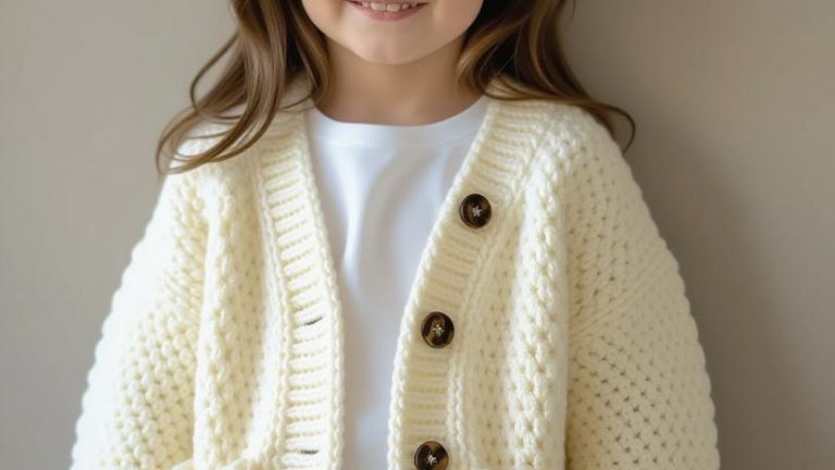 20 Adorable Crochet Sweater Patterns to Keep Kids Warm and Cozy