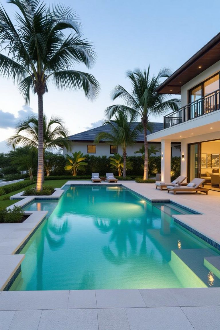 15 Creative Beach Entry Pool Designs to Elevate Your Outdoor Space ...
