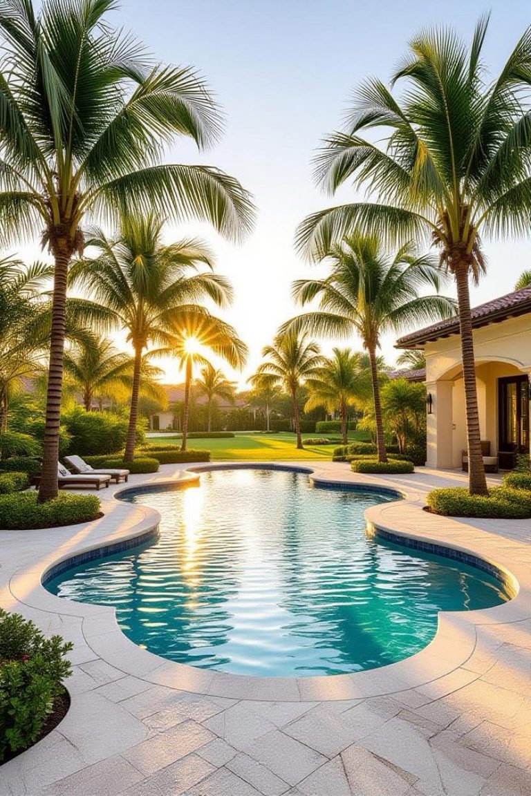 15 Creative Beach Entry Pool Designs to Elevate Your Outdoor Space ...