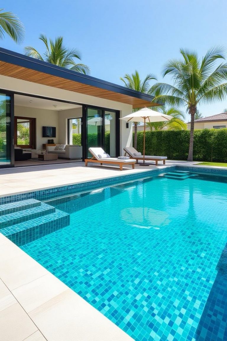 15 Inspiring Pool Tile Ideas for a Breathtaking Backyard Escape - Spesh ...