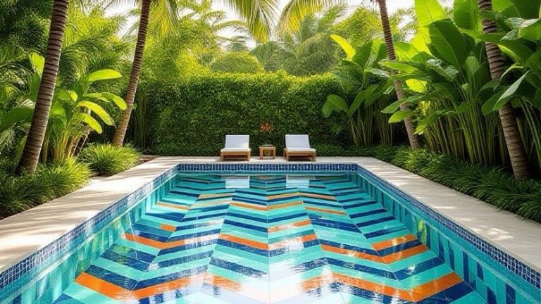 15 Inspiring Pool Tile Ideas for a Breathtaking Backyard Escape