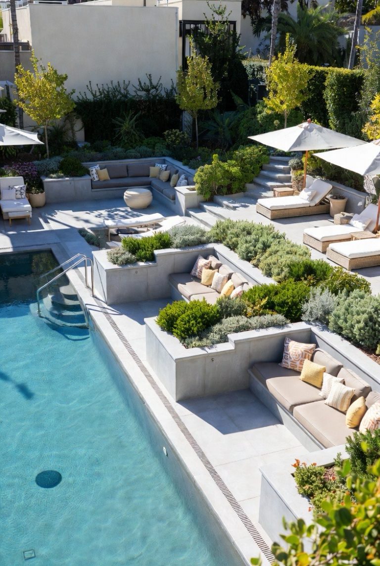 15 Pool Landscaping Ideas That Instantly Elevate Your Backyard - Spesh View