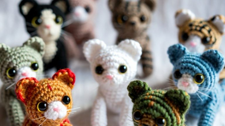 16 Cute & Free Crochet Cat Patterns Perfect for Cat Lovers