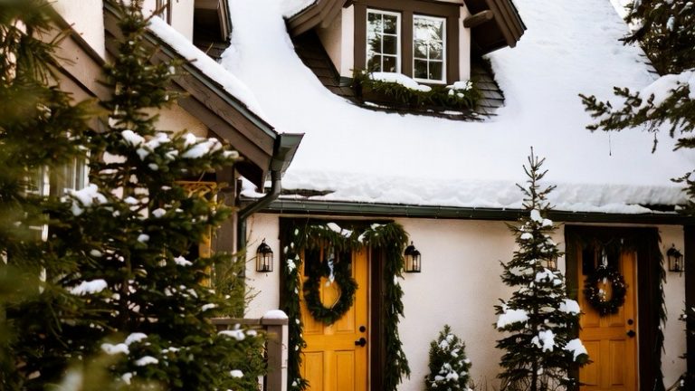 15 Cozy Winter Cabin Exterior Ideas for a Warm and Inviting Look