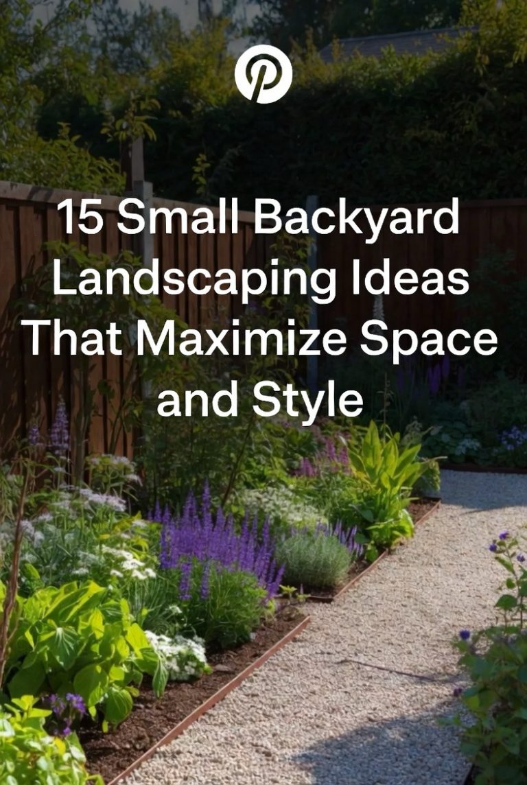 15 Small Backyard Landscaping Ideas That Maximize Space and Style ...
