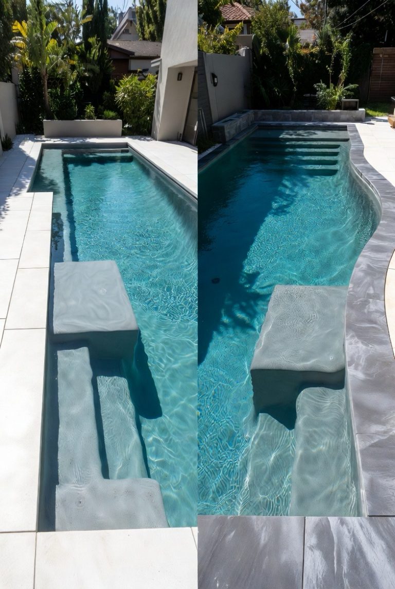 15 Sleek Modern Pool Designs to Elevate Your Backyard Oasis - Spesh View