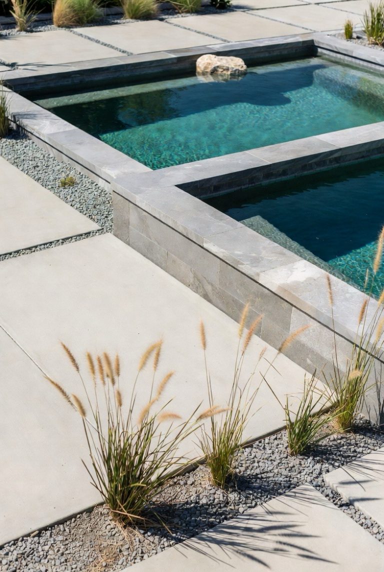 15 Sleek Modern Pool Designs to Elevate Your Backyard Oasis - Spesh View