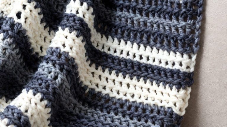 15 Free Tunisian Crochet Blanket Ideas for Cozy Handmade Comfort