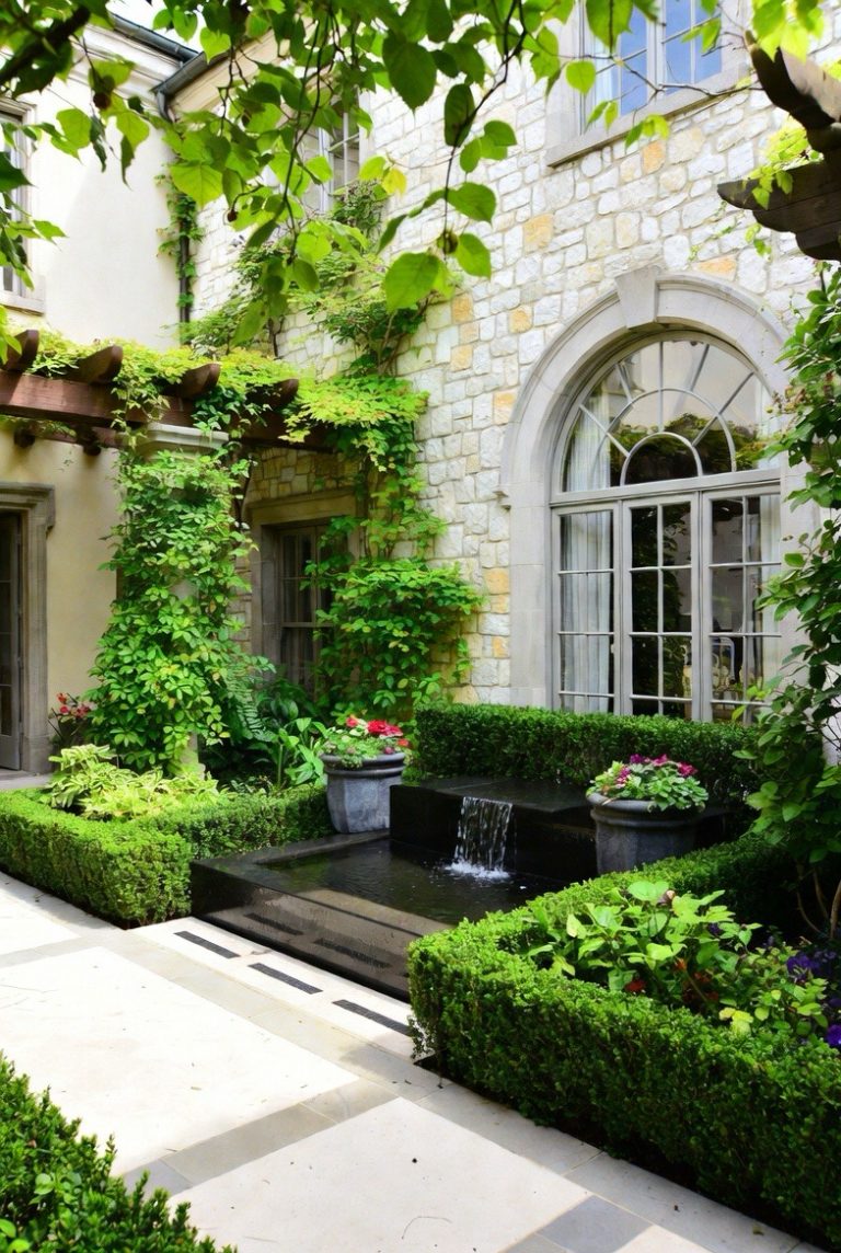 11 Inspiring Courtyard Garden Designs to Transform Your Space - Spesh View
