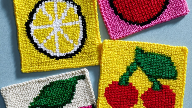 Beyond the Basic Stitch: 16 Creative Tapestry Crochet Square Ideas