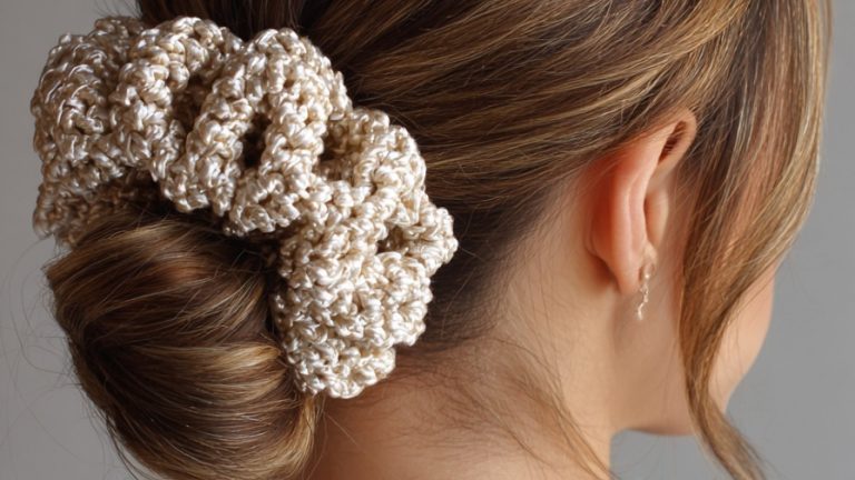 18 Quick and Simple Crochet Scrunchies for Absolute Beginners